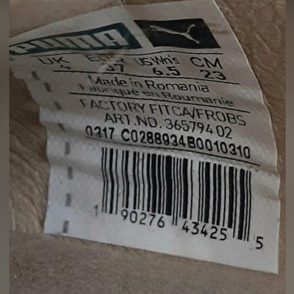 Puma X Fenty Rihanna Bow Creeper Sandal Color Oatmeal Size 6.5 - Picture 6 of 10